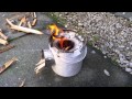 First rocket cooker