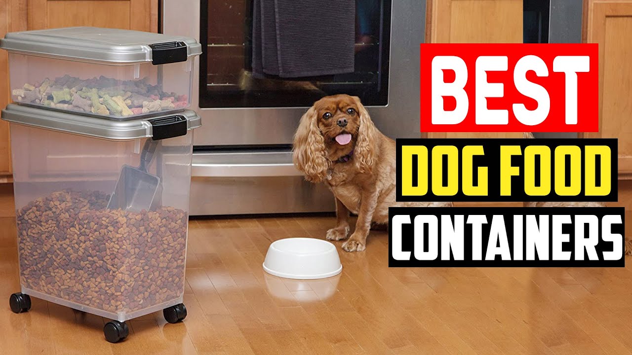 The 7 Best Dog Food Storage Containers, Tested and Reviewed