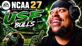 Turning USF Into a Powerhouse! 🐂🔥 | NCAA 27 Dynasty Ep. 1