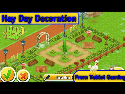 hay day สวย ๆ  Update 2022  Hay Day Farm Designing| Hay Day Decoration| Hay Day| TeMct Gaming