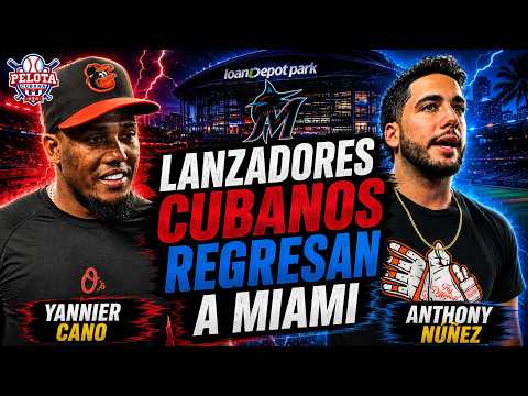 Peloteros Cubanos Yennier Cano & Anthony Nuñez hablan en MIAMI