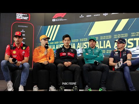 F1 2023 Australian GP | Thursday Drivers Press Conference | Group 1