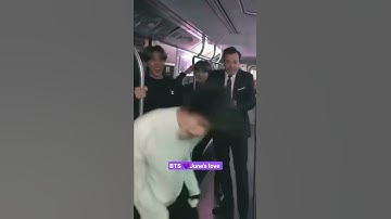 Jimmy and the Biggest Boy Band on the Planet BTS wait for V and Jin#shorts