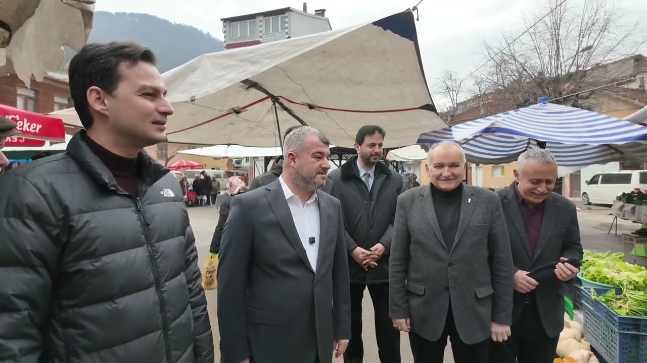 Sn. Kaymakamımız Mert Can Çanga İle Köylü Pazarımızı Geziyoruz.