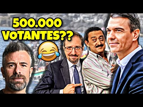 Pedro SÁNCHEZ regularizará a 500.000 inmigrantes, y tu CUÑADO tiene MIEDO
