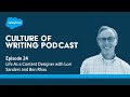 Ep. 24: Life As a Content Designer with Lori Sanders and Ben Rhau