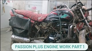 Part 1 passion plus engine work today engine part Apart work on process ⚙️🔧🔨
