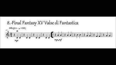 Violin 2 Final Fantasy Suite part 2