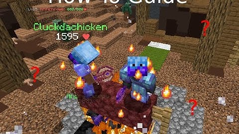 How To AFK In GOBLINS DEN (Hypixel Skyblock) [NO LONGER WORKING]