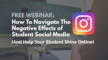 Social Media Safety Webinar for Parents Preview with Josh Ochs March 8 2019