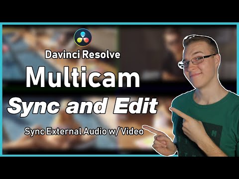 Multicam Editing with External Audio Sync - DaVinci Resolve 16 Tutorial