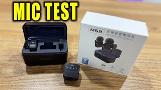 Testing the Yuanran Wireless Mic