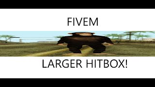 FIVEM LARGER HITBOX! (PUT IN GTA FOLDER) UNDETECTED!