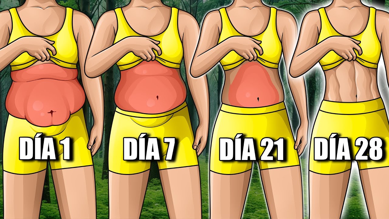 Miniatura del vídeo: Reto de 28 días para tener un vientre plano para chicas!