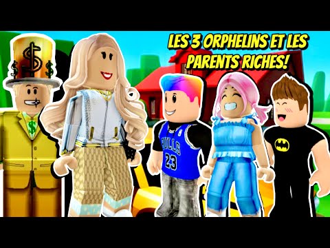 LES PAUVRES ORPHELINS ADOPTÉS PAR DES PARENTS RICHES! FT NOAH ET MATHIS! ROBLOX ADOPTION STORY