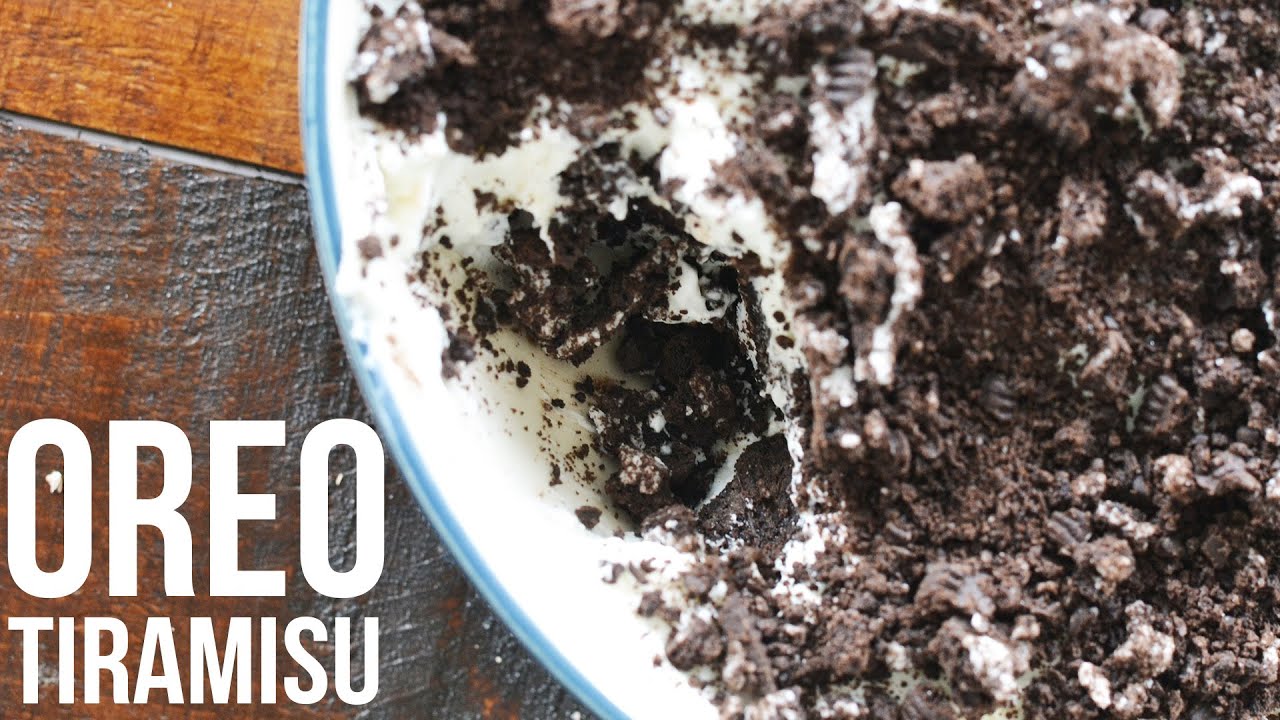 Oreo Tiramisu - OhMyFoodness
