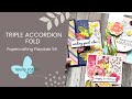 It's Fun Fold Time | Triple Accordion Fold | Papercrafting Playdate 59