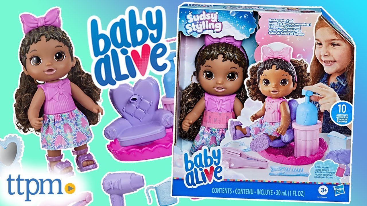 Baby Alive Sudsy Styling Doll from Hasbro Review! 