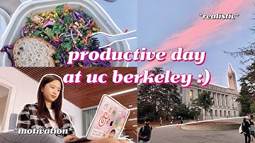 productive day at uc berkeley 🍃COLLEGE STUDY VLOG 📚