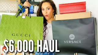 ANOTHER...Luxury Haul 2021! Ready to flex in Versace, Gucci & MORE!