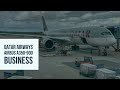 Qatar Airways Business Class | Airbus A350 | OSL-DOH