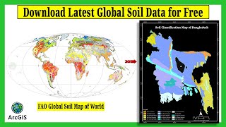 Download Free Global FAO Soil Shape file and Prepare Soil Texture Map in ArcGIS