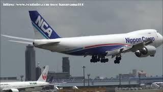 ✈✈ 壮絶強風横風と戦うパイロット達”ジャンボ五連発  ウインドシア大荒れの成田空港 Crosswind landing NARITA RWY16R成田空港さくらの山