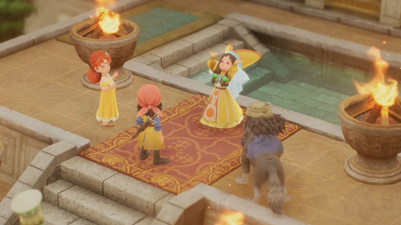 Dragon Quest VII Reimagined - The High Priestess In Present Day Sure Is Kooky (Xbox Gameplay)