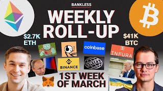 ROLLUP: Ukraine Crypto Donations | Russia SWIFT Sanctions | EBay Accepting ETH | Pixelmon NFT Fail