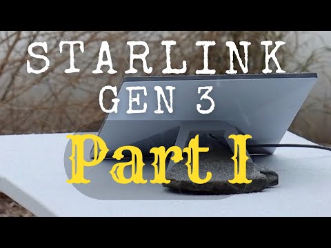 We Switched to Starlink Gen 3 - Part I - Unboxing, Attic Install, Wiring,  Obstructions, System Check 