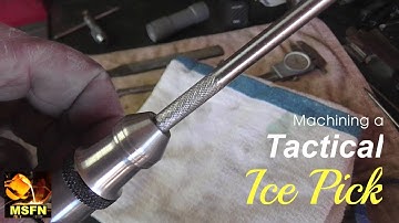 Tactical Style Ice Pick / Awl Tool (Viewer Request)  - MSFN