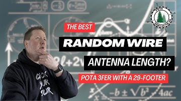 A Perfect Random Wire for a POTA 3fer