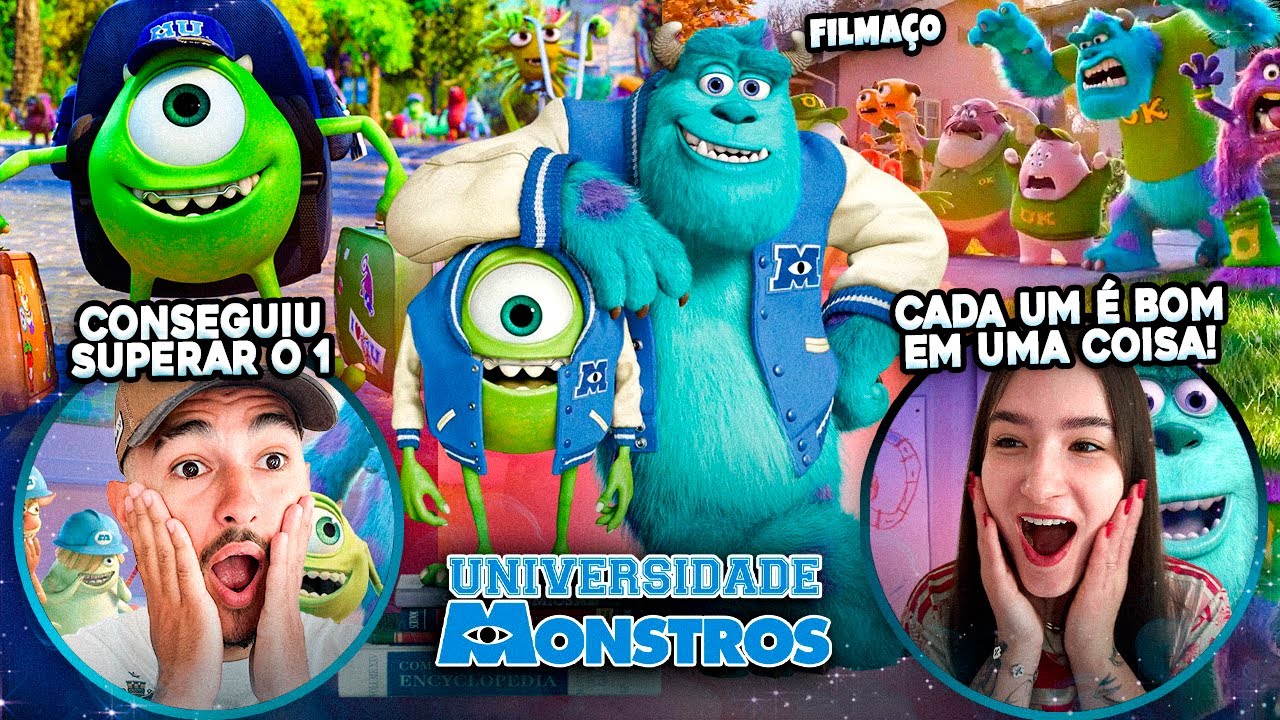 UNIVERSIDADE MONSTRO é Realmente MELHOR que Monstros SA?