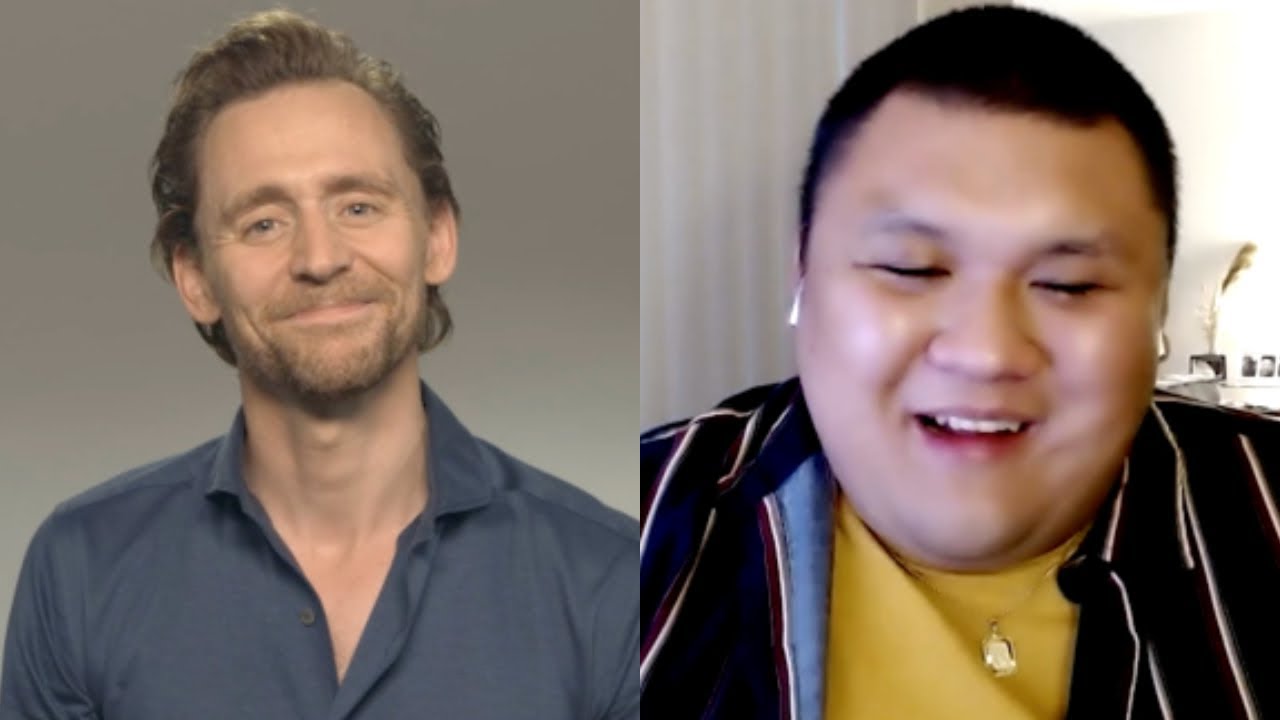 Chatting w/ Tom Hiddleston About Loki's Gender Fluidity & Disney+ Series | Interview | Raffy Ermac