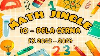 MATH JINGLE: 10 - DELA CERNA