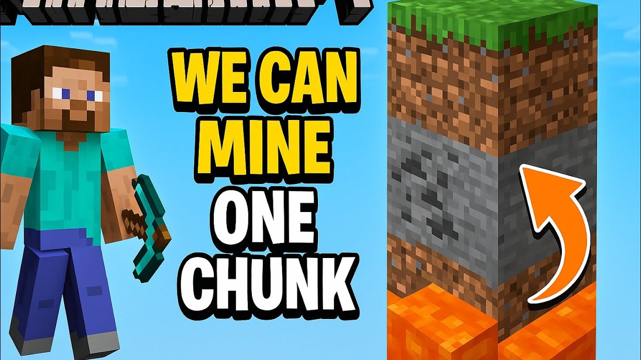 What Happens If You Mine JUST ONE CHUNK in Minecraft? - YouTube