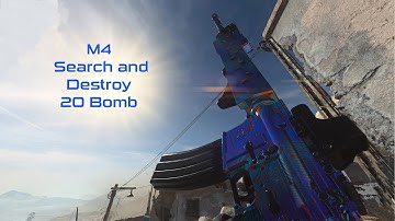 M4 Search and Destroy 20 Bomb on Azhir Cave