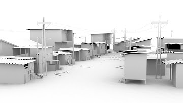 3DsMax Tutorials, Learn 3D Modeling a Low Poly Colony Houses from Scratch in 3dsmax (Part 6)
