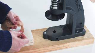 [ハンドプレス機専用]  くるみボタン用 ファブリック & レザーカッター