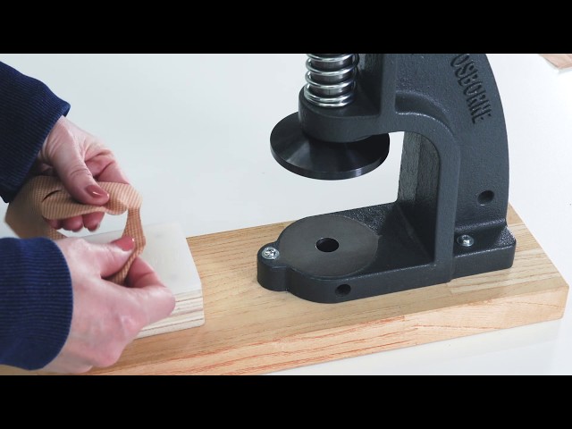 ハンドプレス機専用] くるみボタン用 ファブリック & レザー
