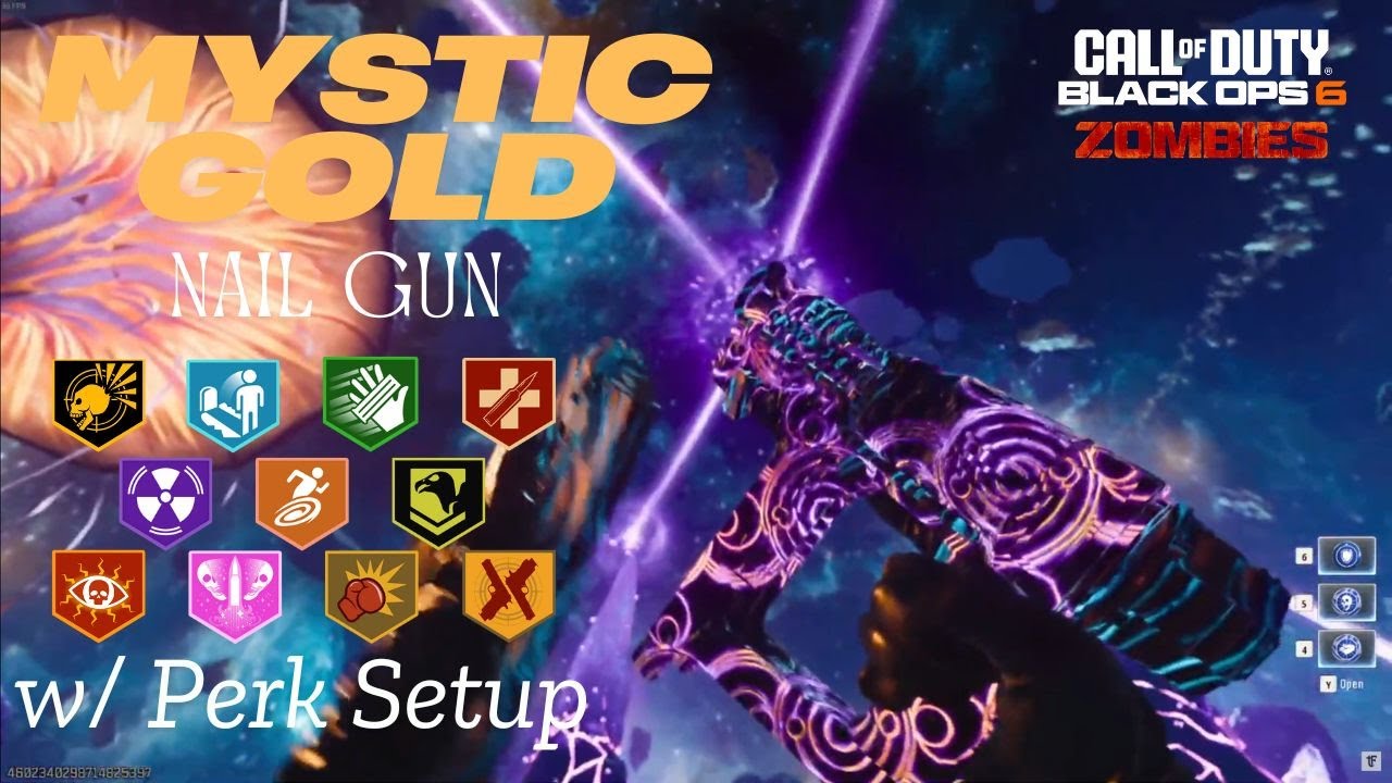 🔧 Black Ops 6: Mystic Gold Nail Gun Grind 🔧