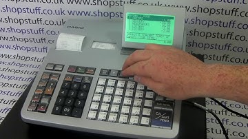 Casio SE-S3000 Cash Register Instructions On How To Clear A Mistake Or Correct A Mistake