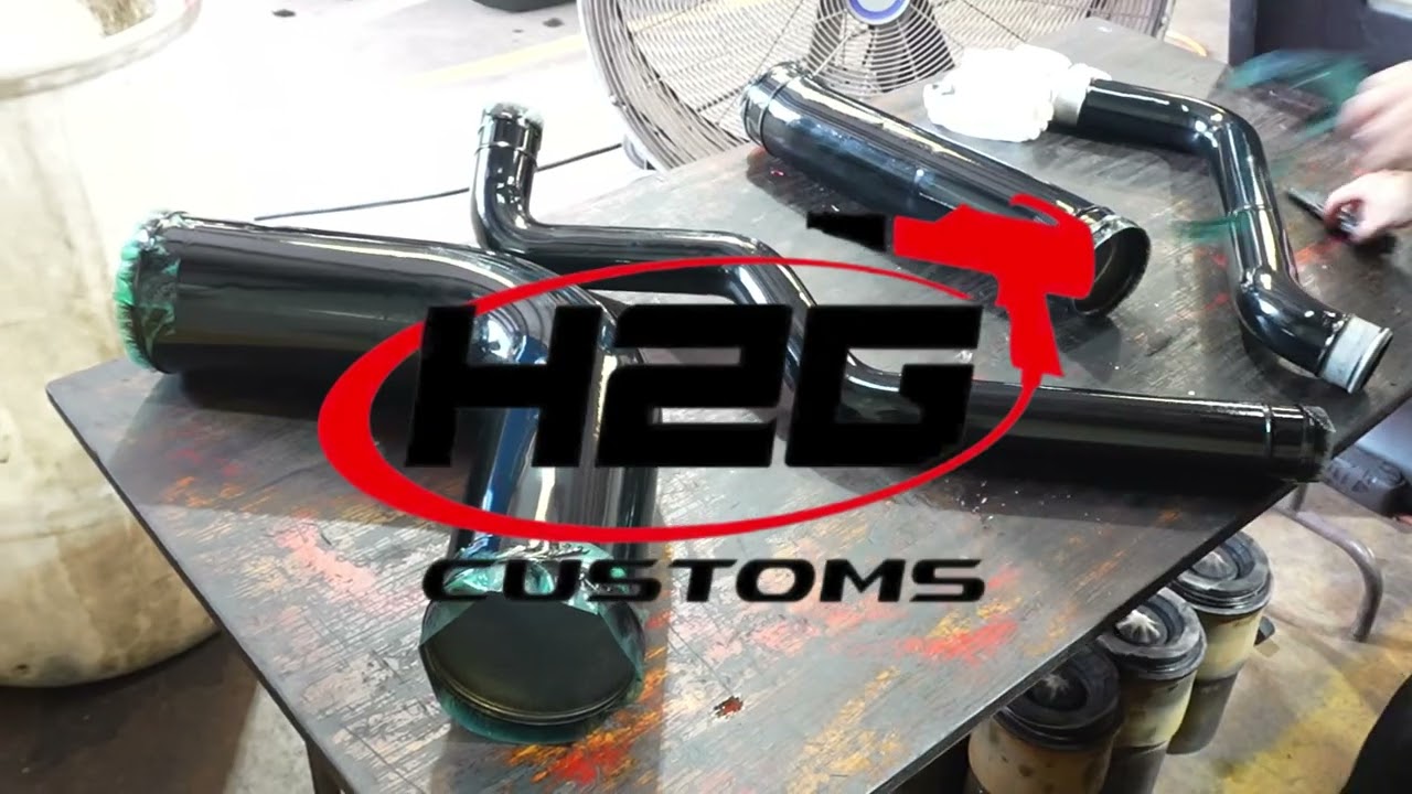 ISX Tubes Powder Coat – Before & After