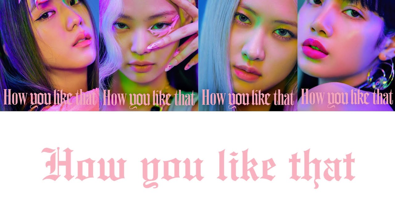 Песня blackpink how you like