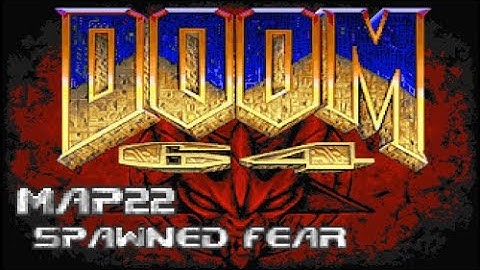 Doom 64 for Doom 2 - Map22: Spawned Fear (100%) [DOSBox]