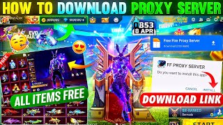 HOW TO DOWNLOAD PROXY SERVER IN FREE FIRE, HOW TO USE PROXY SERVER IN FREE FIRE, VIP PROXY SERVER