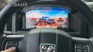 ACARDASH Digital Cluster for Dodge RAM 1500/2500/3500  | 12.3" Virtual Cockpit Upgrade | Plug &amp; Play