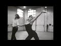 Jorge Donn Con 17 años  y christina Uchet ensayo de  Ballet Aubade classical music