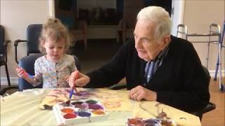 ONEgeneration Intergenerational Programs   Painting