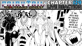 NATSU'S HANDS ARE RATED E FOR EVERYONE!!! 🤣 F.T. 100YQ Chapter 129 Live Reaction/Thoughts